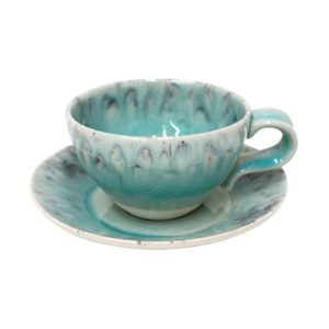 "COSTA NOVA" Tea Cup & Saucer<br><font color="#003b4a">(more colour options)</font>