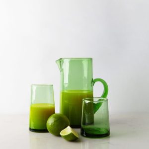 "NOMAD" Medium Recycled Glass - Green