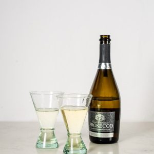 "NOMAD" Clear Recycled Wine Glass