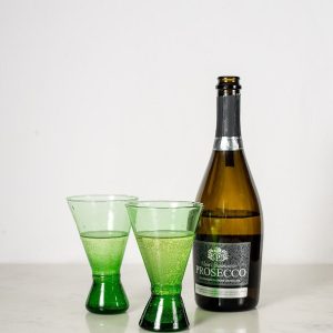 "NOMAD" Green Recycled Wine Glass