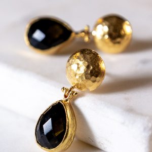 Joy Black Onyx Earrings