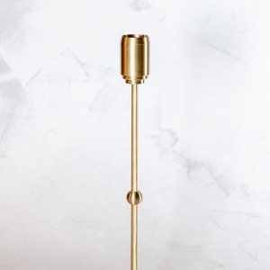 Slinder Brass Candle Holder - Medium