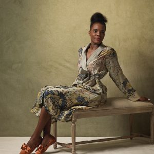 One Hundred Stars Dhurrie Taupe Dressing Gown